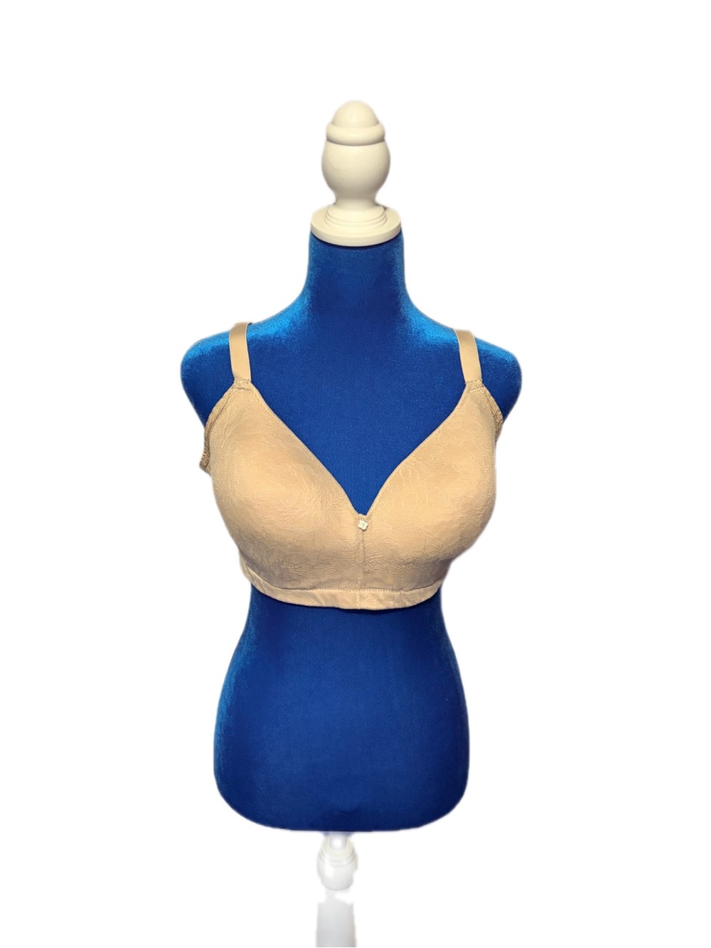 Bundle of 2 Breezies Air Effects Breathable Contour Wirefree Bras 36DD